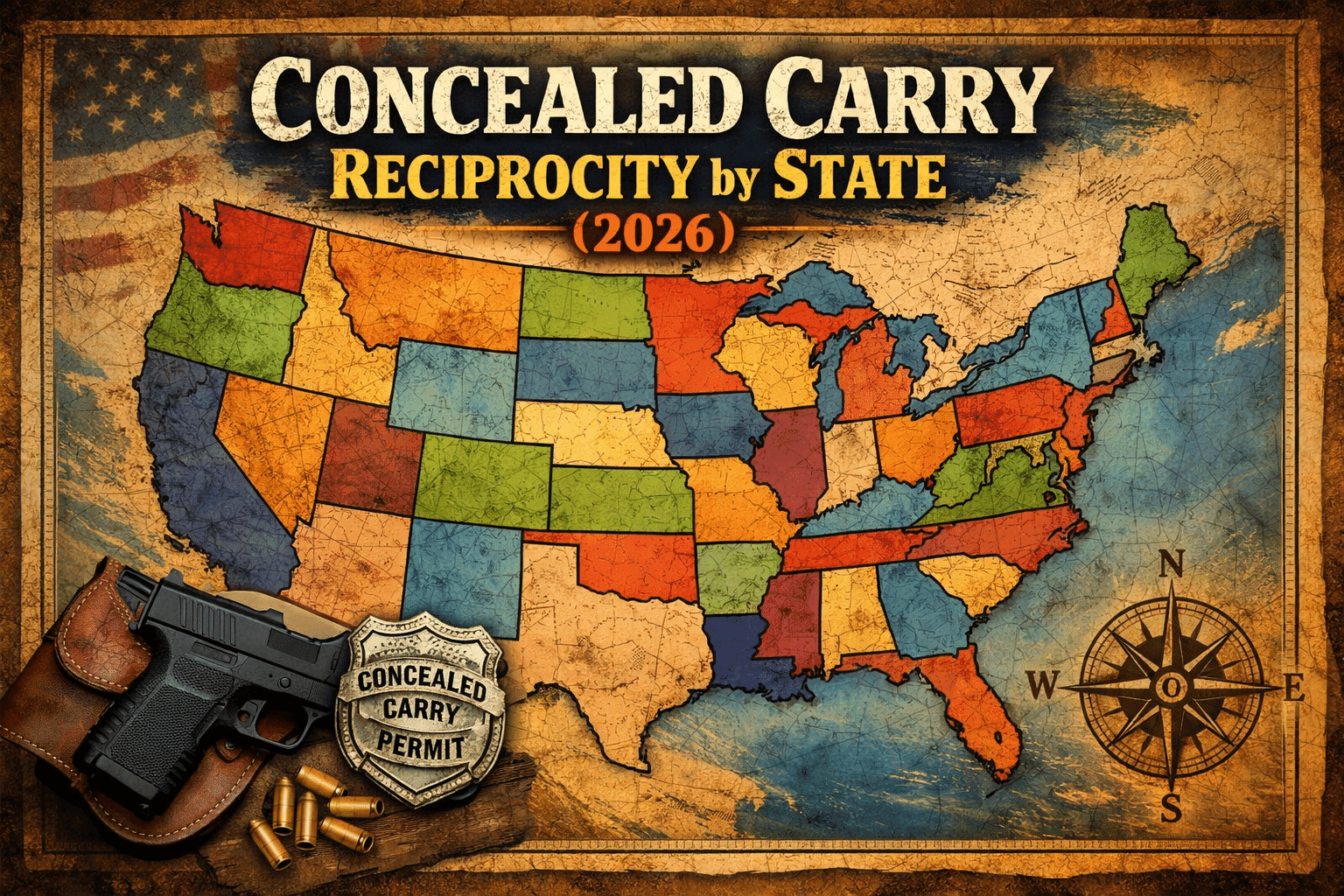 2026 Concealed Carry Reciprocity by State